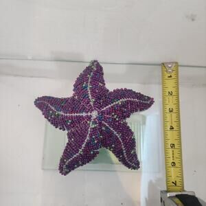 Beadworx Large Star Fish Beaded 7x7